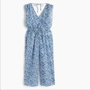 J. Crew Marine Fern Jumpsuit